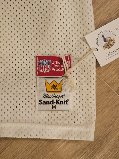 #89 vintage Sand Knit NFL Jersey - White