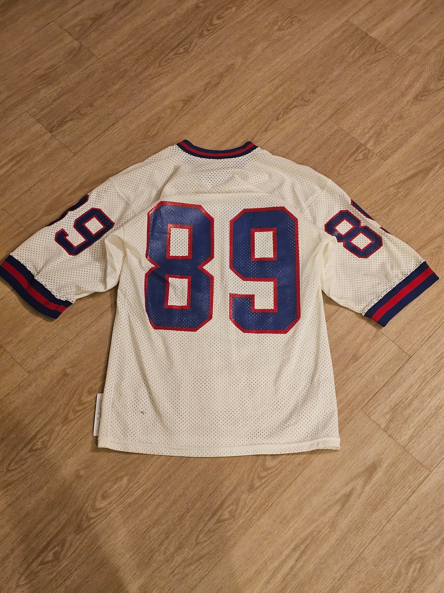 #89 vintage Sand Knit NFL Jersey - White