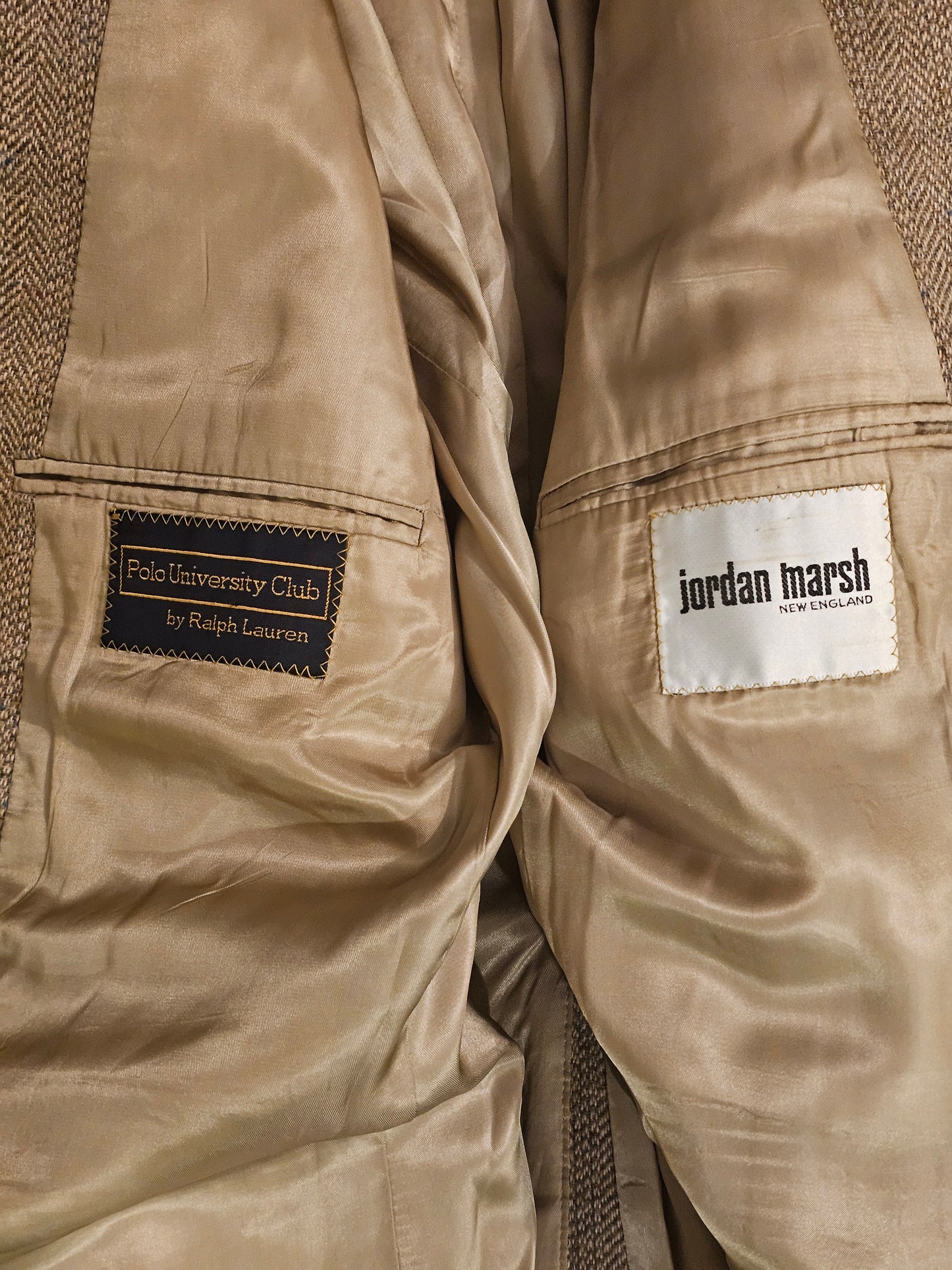 Tweed Polo University Club Blazer - 40R - 20.5 x 31.5