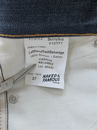 BNWT Skinny Guy Fit W27 L31