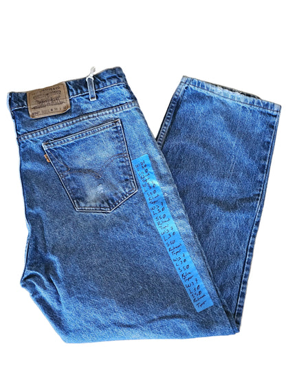 80's Levis 550 - Orange Tab W36 L30