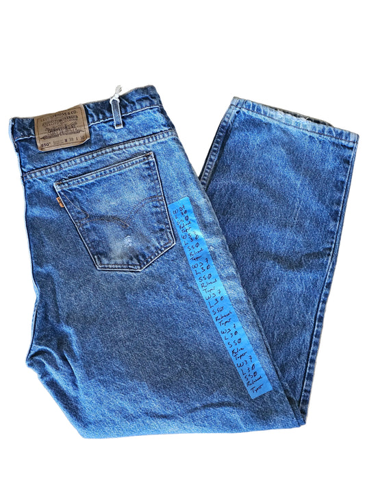 80's Levis 550 - Orange Tab W36 L30