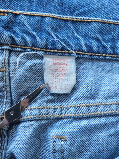 80's Levis 550 - Orange Tab W36 L30