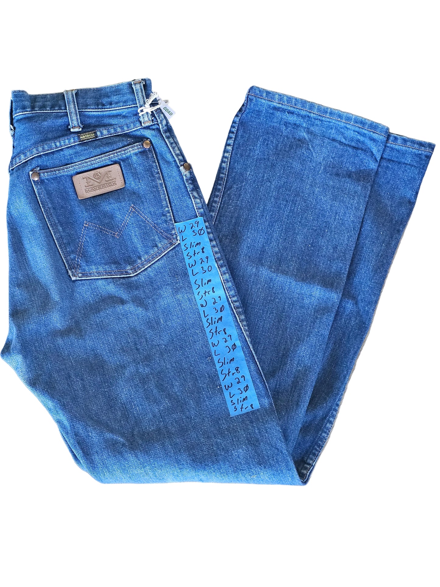 80's Maverick Blue Bell Slim Str8 - 28/30