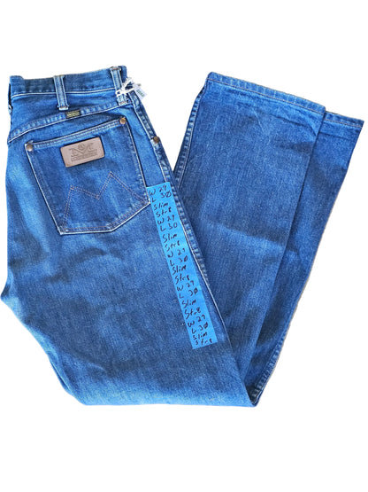 80's Maverick Blue Bell Slim Str8 - 28/30