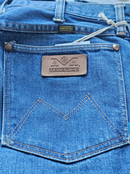 80's Maverick Blue Bell Slim Str8 - 28/30