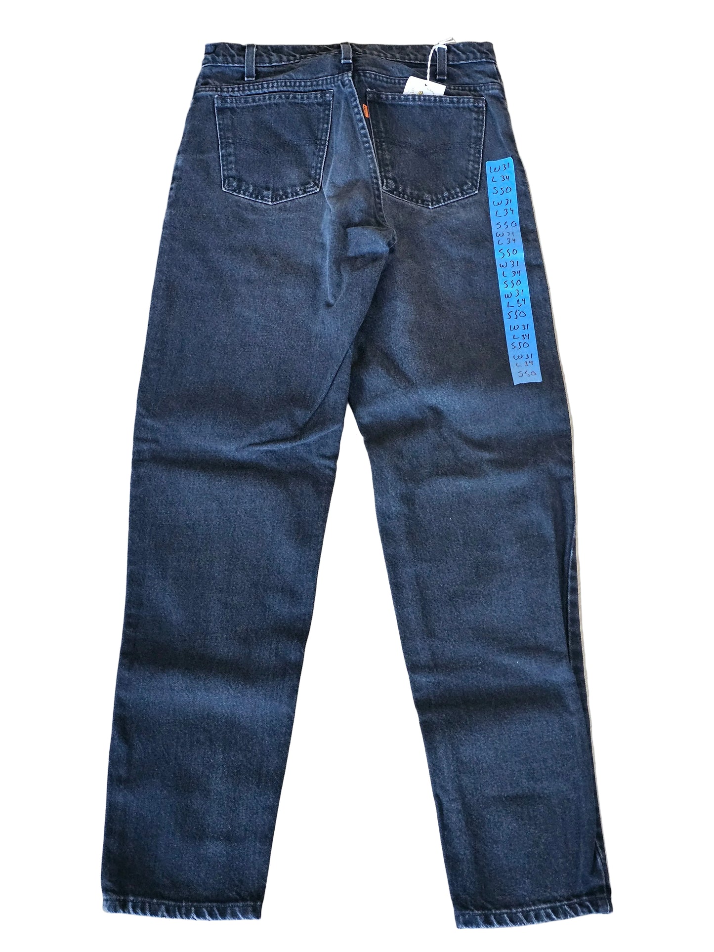 '93 Levis 550's - Orange Tab 31 x 34