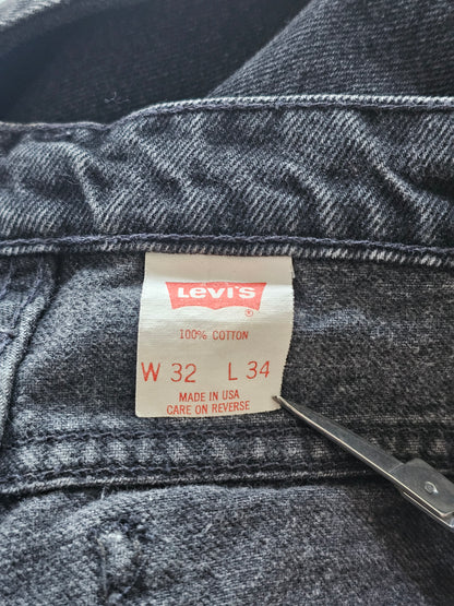 '93 Levis 550's - Orange Tab 31 x 34