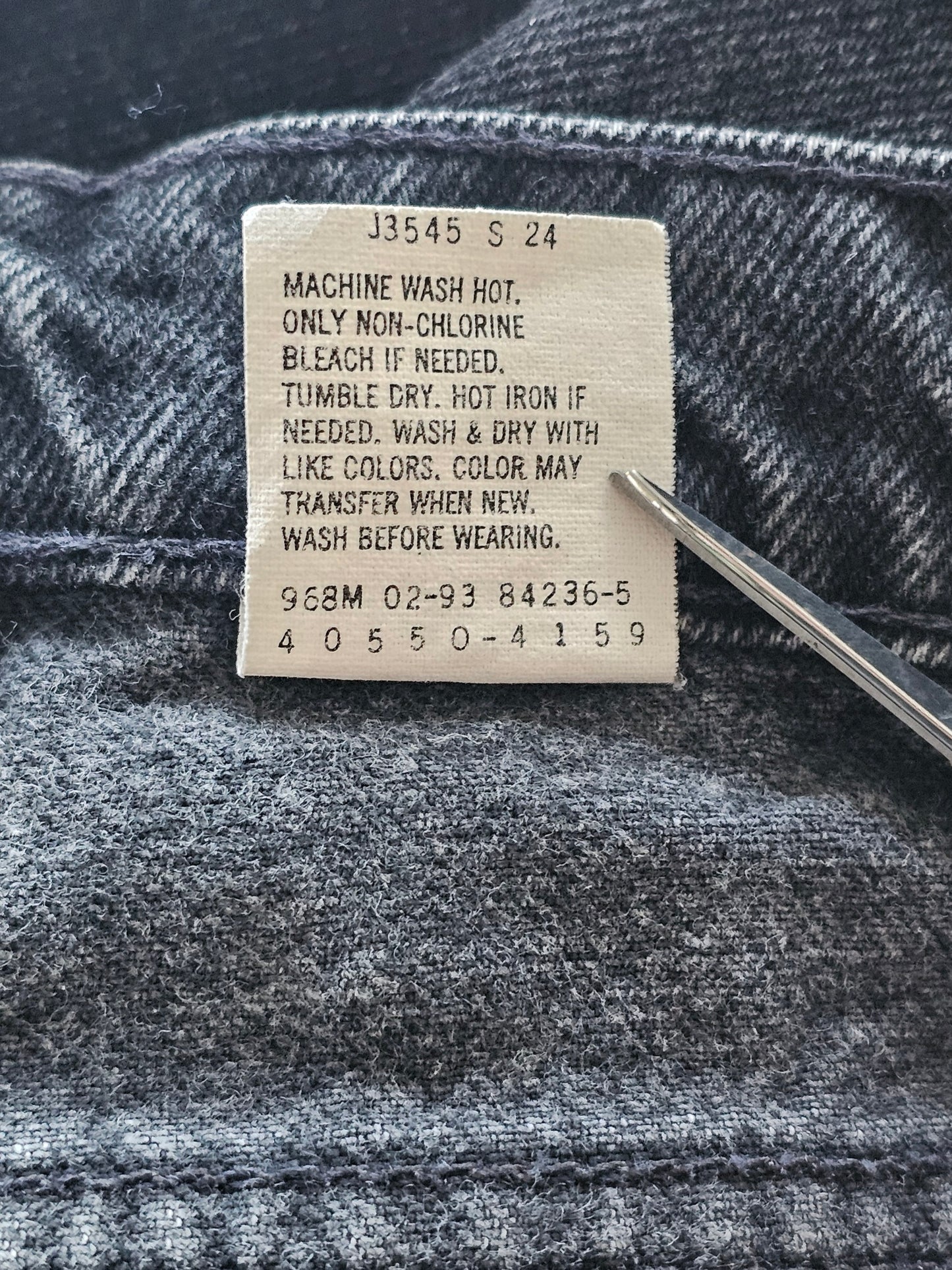 '93 Levis 550's - Orange Tab 31 x 34