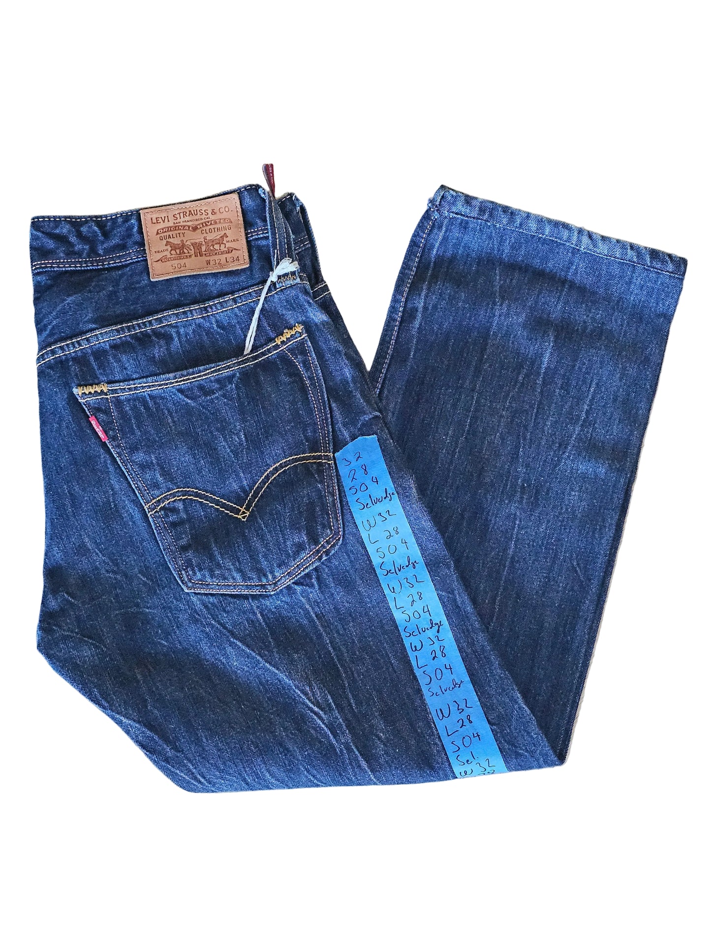 Levi's Selvedge 504 - W31 L28