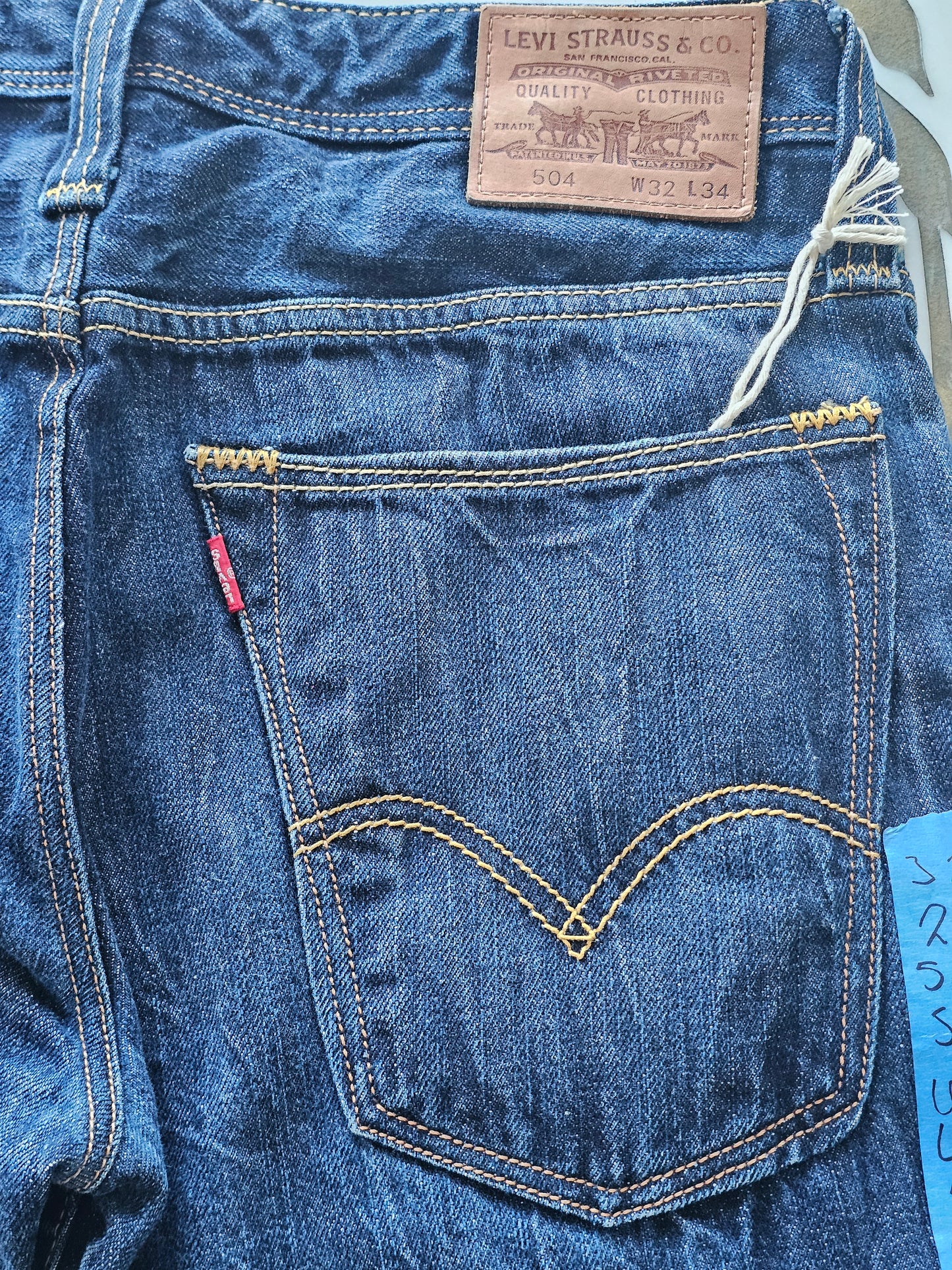 Levi's Selvedge 504 - W31 L28