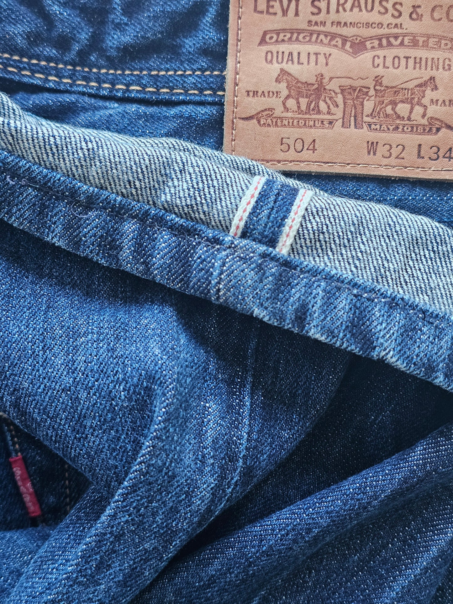 Levi's Selvedge 504 - W31 L28