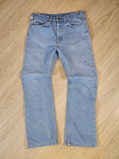 70's Vintage JC Penny Plain Pocket Bell Bottoms / Flares - 33 x 31