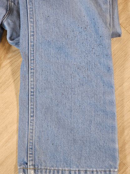 70's Vintage JC Penny Plain Pocket Bell Bottoms / Flares - 33 x 31