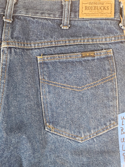 70's Roebucks Dark Wash 36 x 29