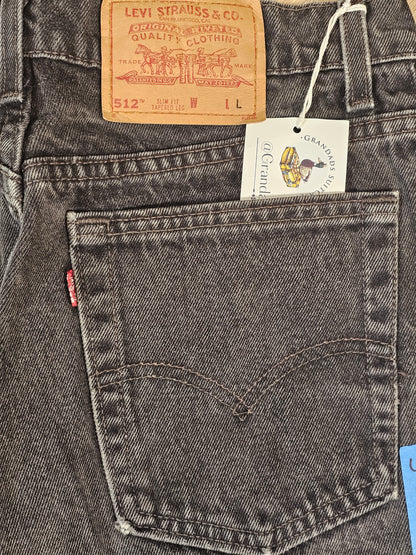 90'S Black Levis 512 30/32