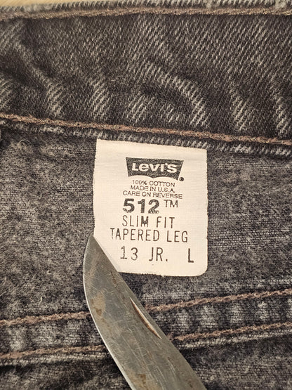 90'S Black Levis 512 30/32