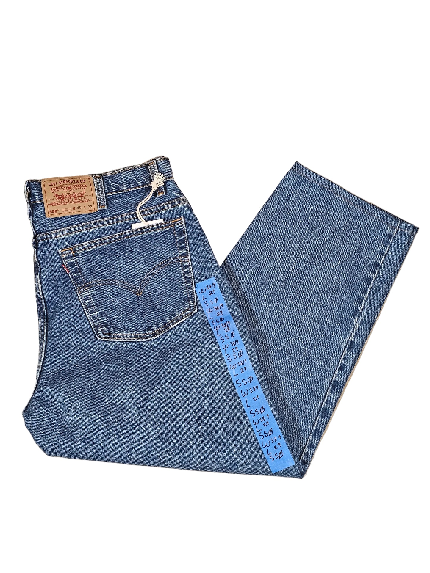 1991 Levi's 550 MIUSA 38 x 29