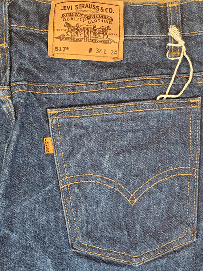 1987 Vintage Levi's 517s 38 x 35 - Orange Tab