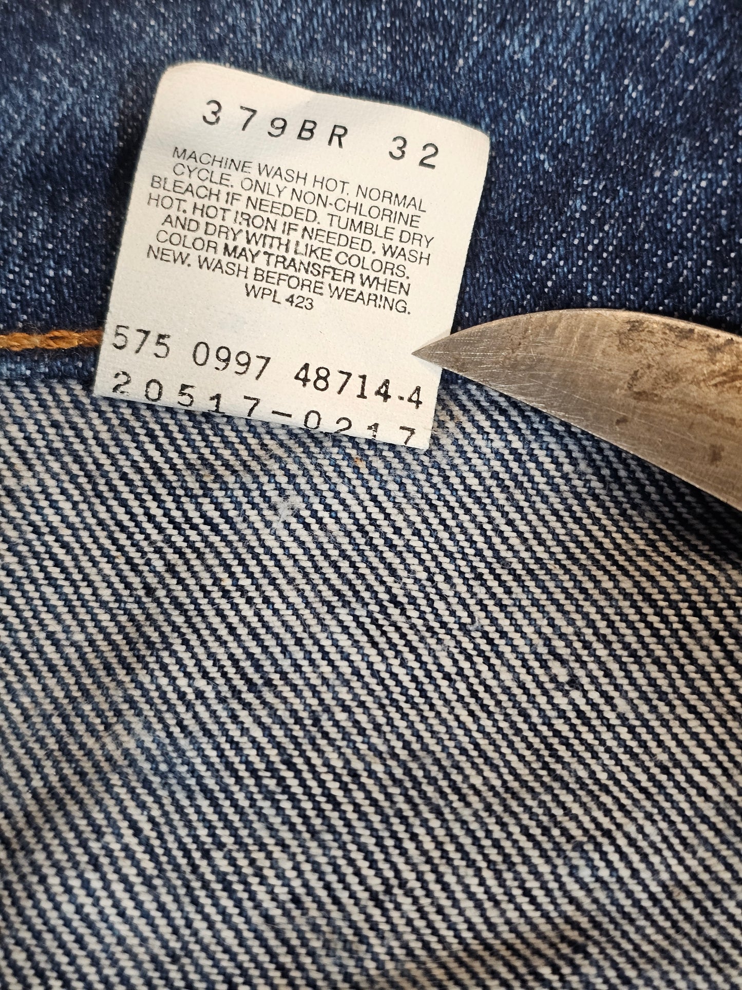 1987 Vintage Levi's 517s 38 x 35 - Orange Tab