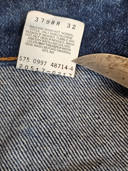 1987 Vintage Levi's 517s 38 x 35 - Orange Tab