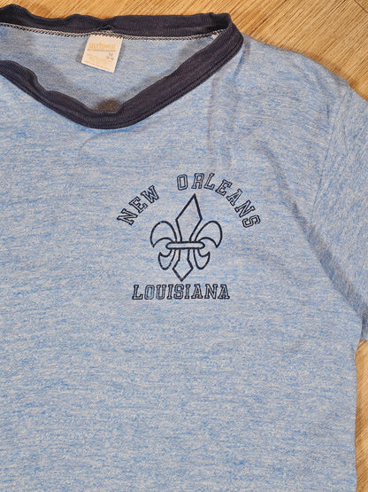 Sportswear Shrunken M(38-40) New Orleans Fleur de lis T - 16.5 x 21.75