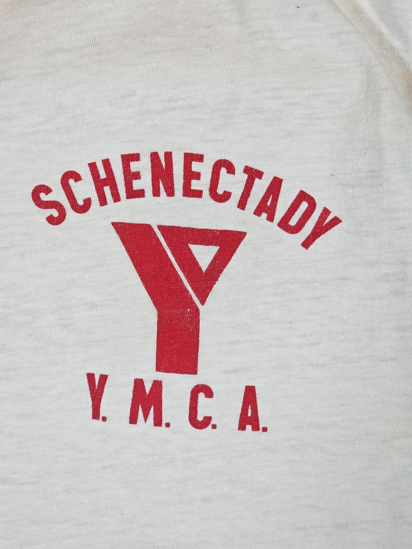 Vintage YMCA T - No maker tag - 18.75 x 25.5