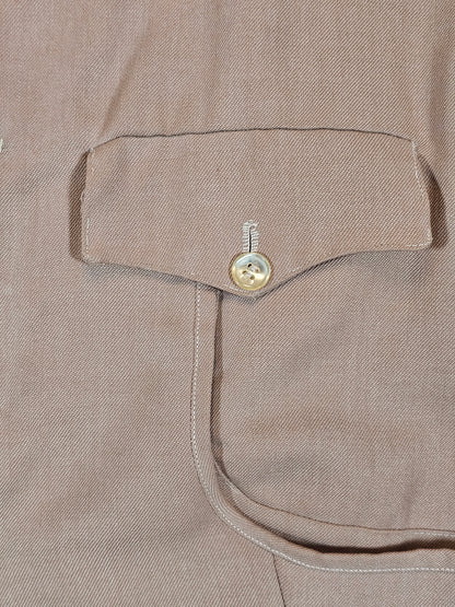 Rare 1 of 1 Wool Vest  - Handmade - 20.75 x 20