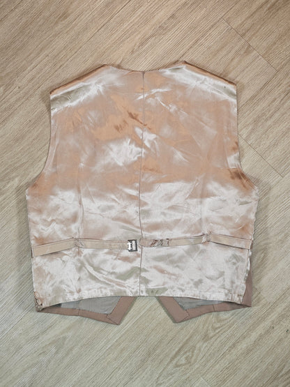 Rare 1 of 1 Wool Vest  - Handmade - 20.75 x 20