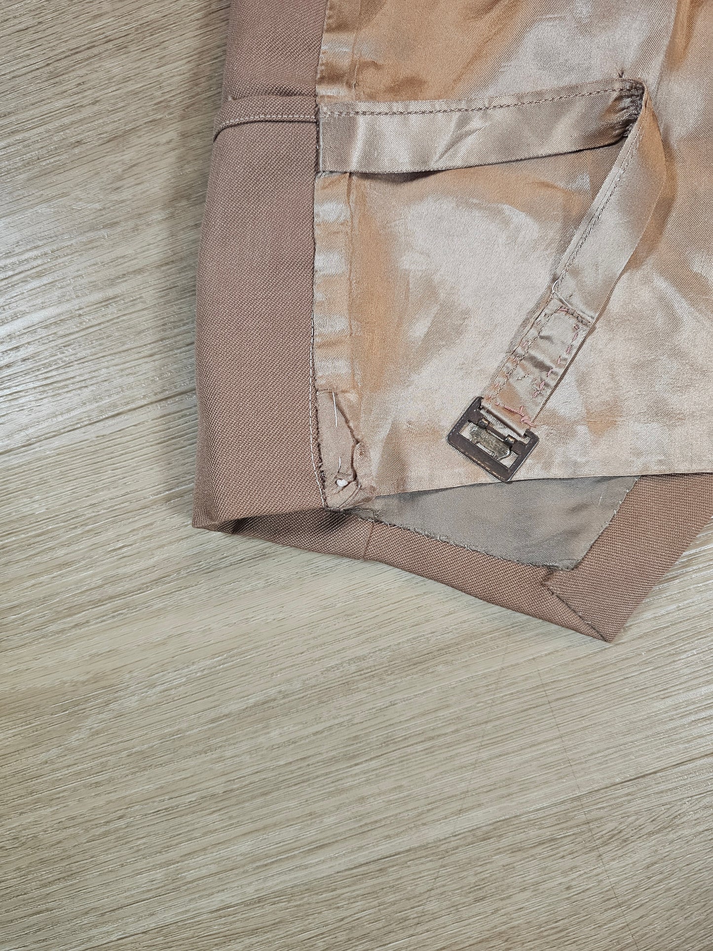 Rare 1 of 1 Wool Vest  - Handmade - 20.75 x 20