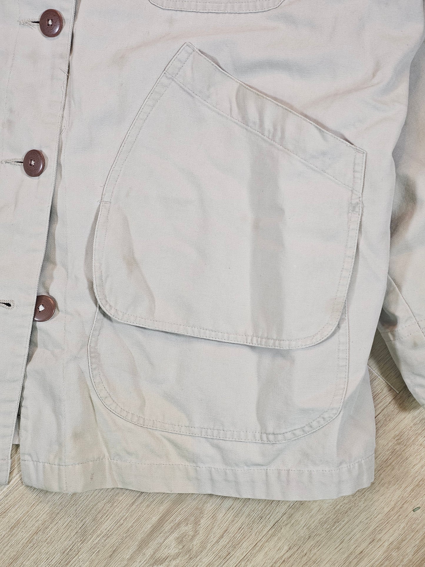 90's Women's XL LL Bean Chore Coat with Blanket Liner 26 x 29