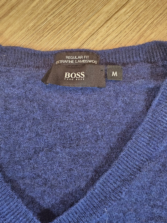 Hugo Boss V Neck Sweater - S/M