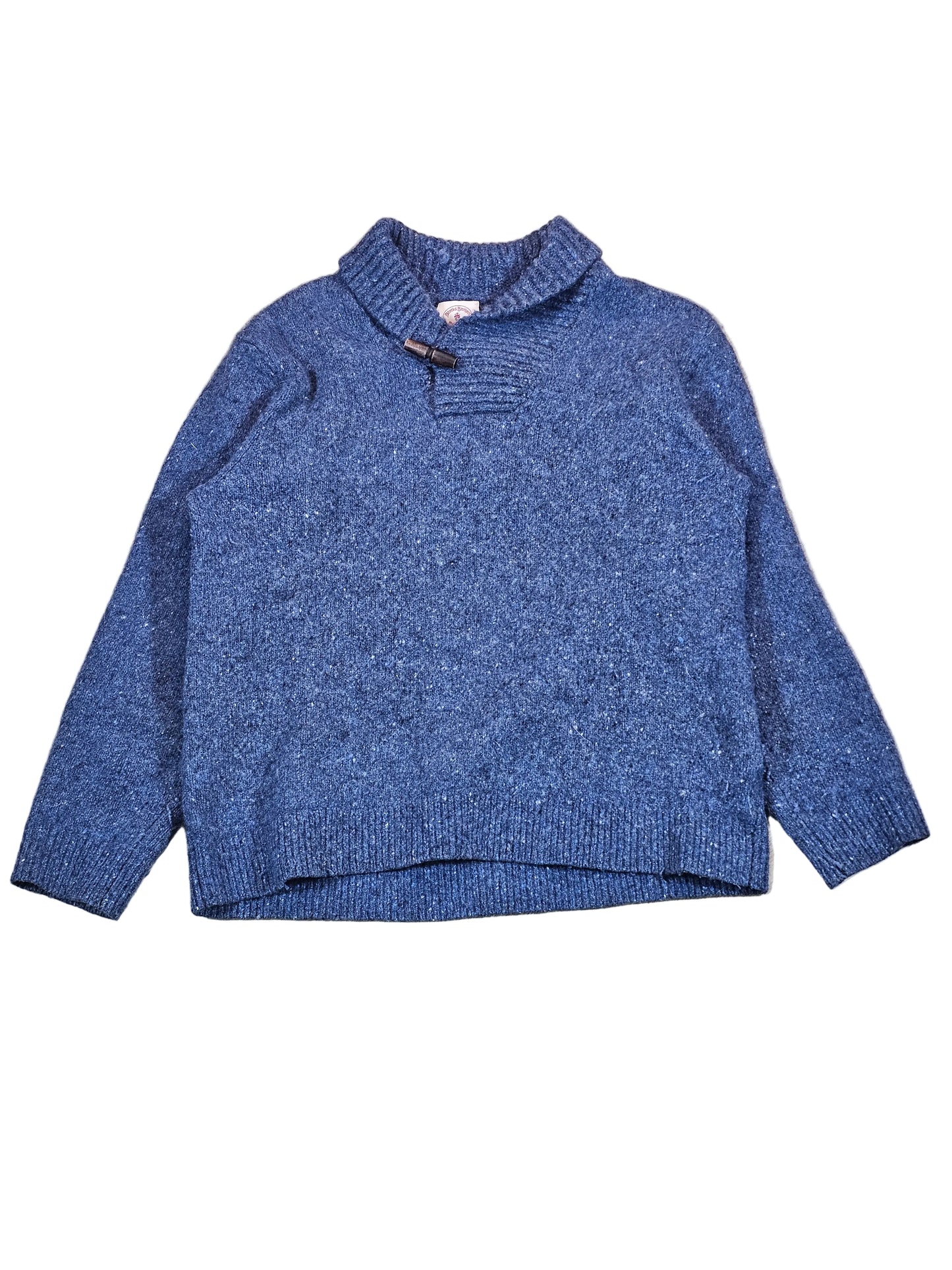 Brooks Brothers Red Fleece XXL Shawl Lapel Shaggy Dog Sweater