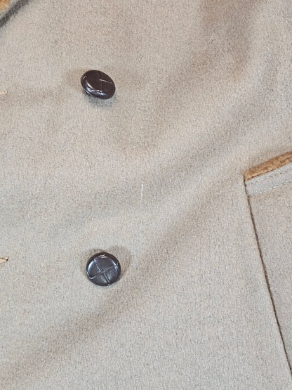 70's Vintage Faux Fur Overcoat - 44R - 24 x 41