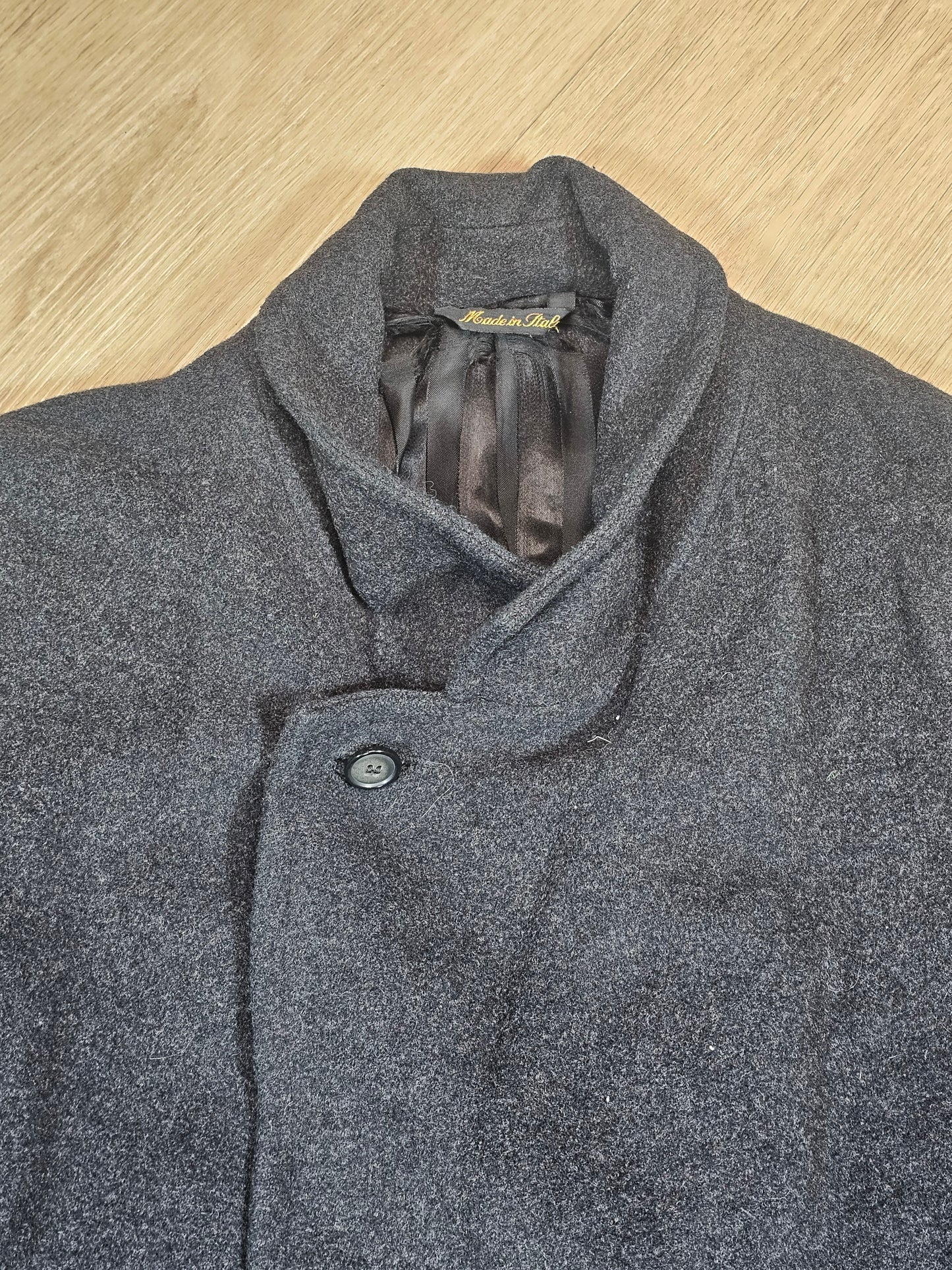 90's Wool Cashmere Mario Valente UOMO Over Coat - 50R/L - 27 x 53