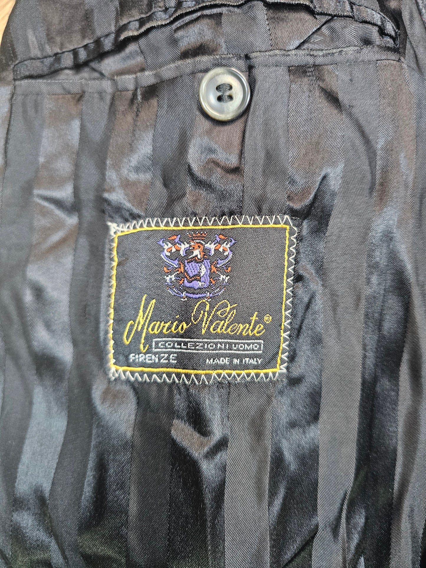 90's Wool Cashmere Mario Valente UOMO Over Coat - 50R/L - 27 x 53