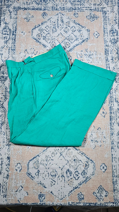 Vintage Polo Ralph Lauren Linen Trousers - 34 x 31