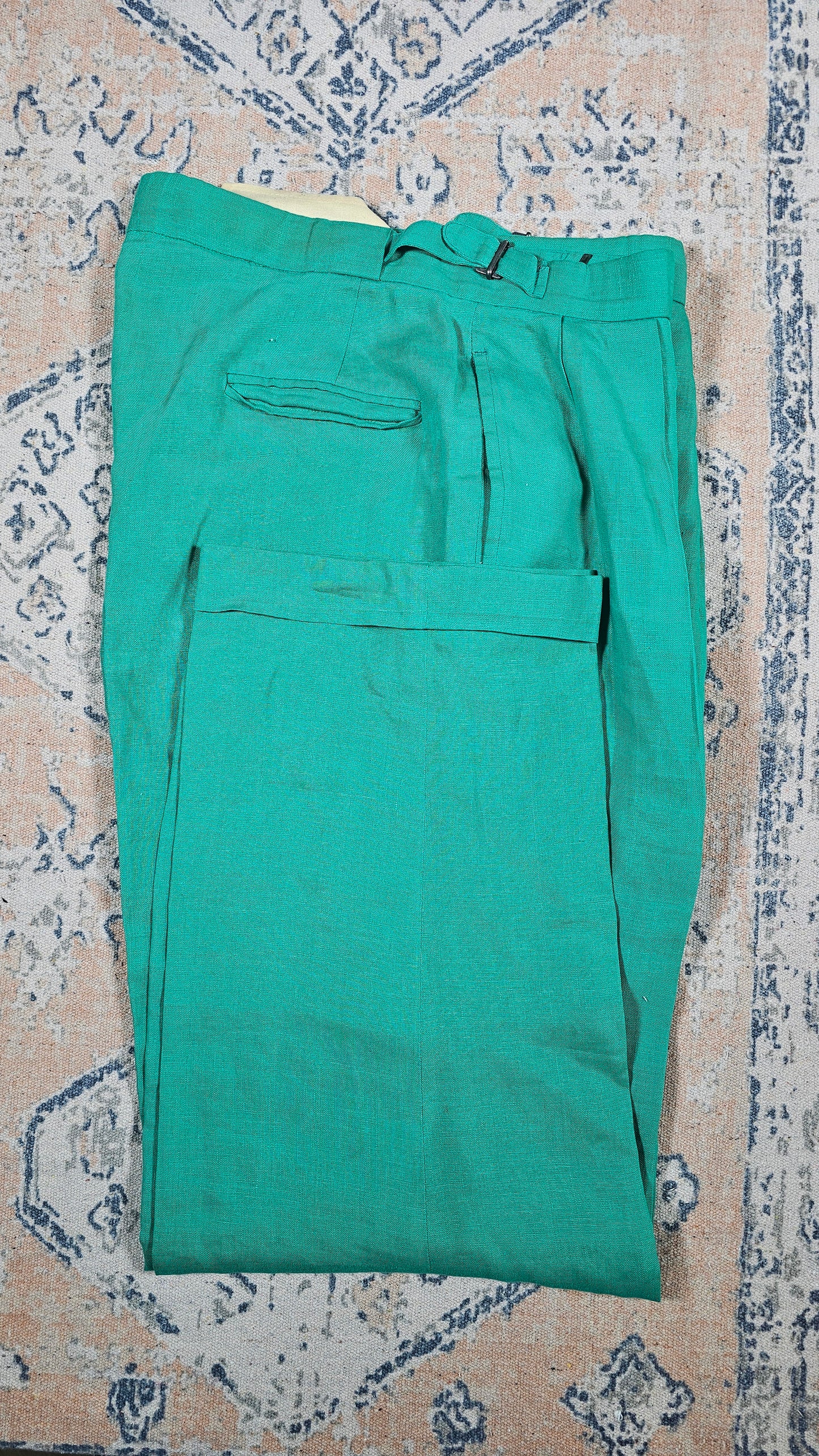Vintage Polo Ralph Lauren Linen Trousers - 34 x 31