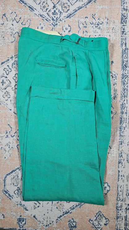 Vintage Polo Ralph Lauren Linen Trousers - 34 x 31