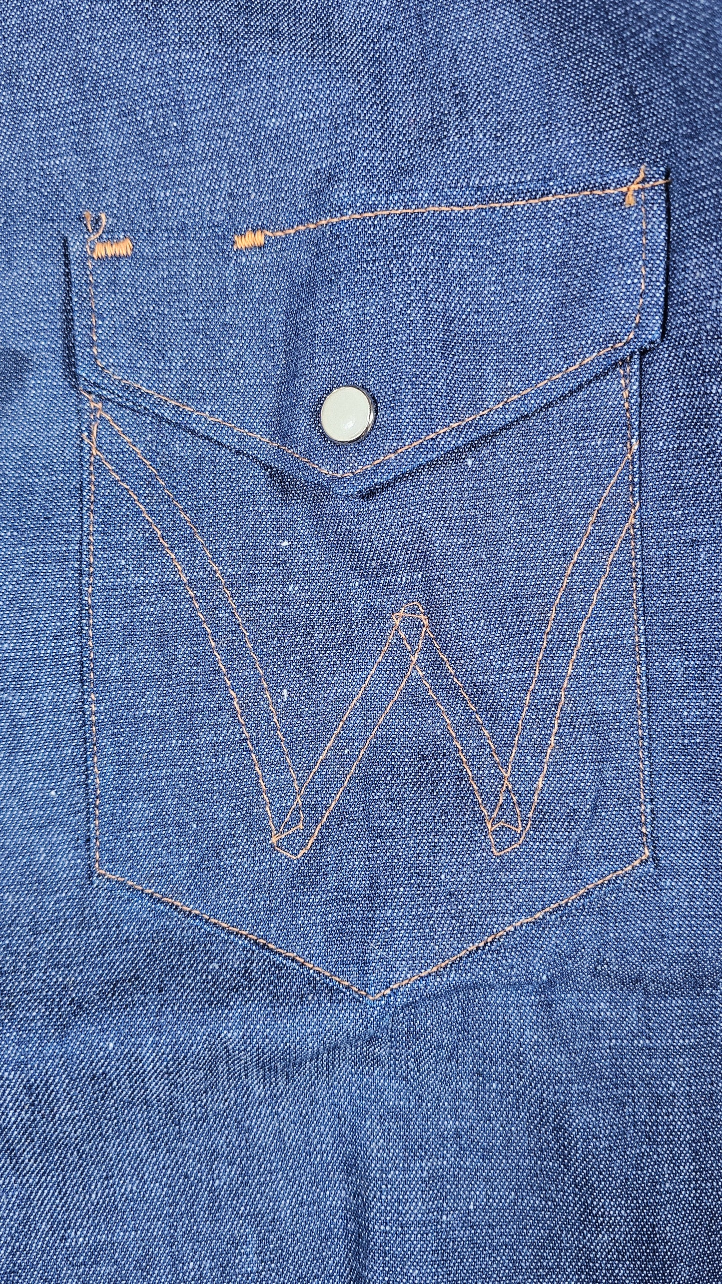 Deadstock Wrangler Cowboy Cut Snap Button - 15/32 - 21 x 32