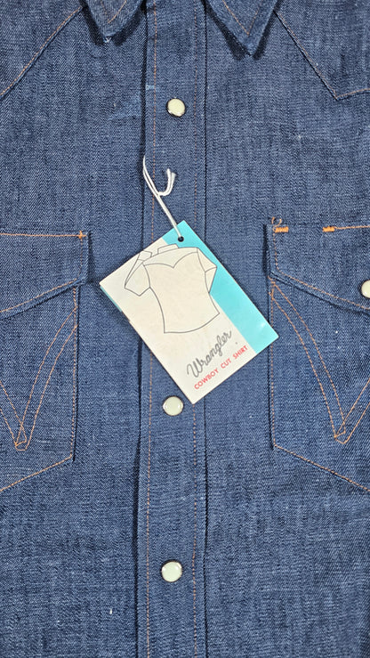 Deadstock Wrangler Cowboy Cut Snap Button - 15/32 - 21 x 32