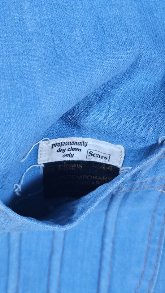 70s Moleskin Vest - 22.5 x 24