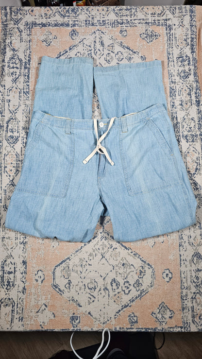 Lands End Chambray Coup Pants - 38 x 34