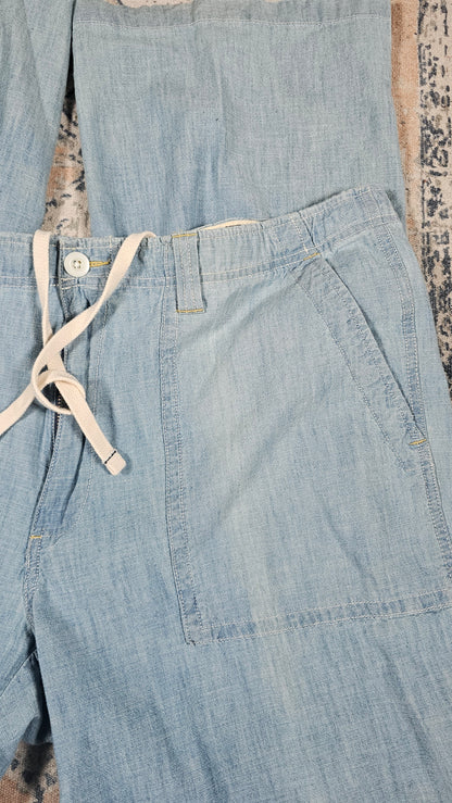 Lands End Chambray Coup Pants - 38 x 34