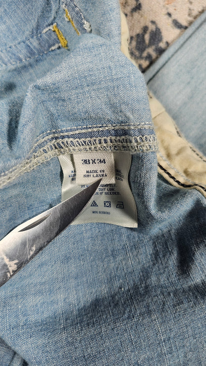 Lands End Chambray Coup Pants - 38 x 34