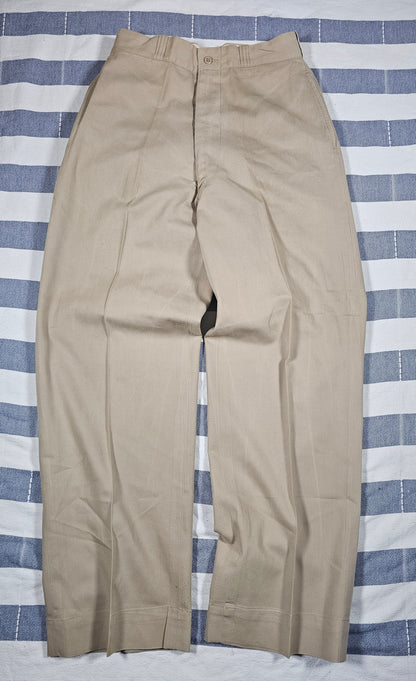 60's Military Khaki - 28 x 29