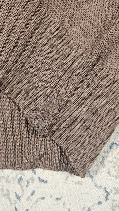 Vintage Military Knit - Mended - S/M 18.5 x 24