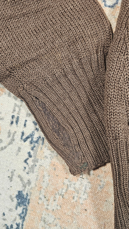 Vintage Military Knit - Mended - S/M 18.5 x 24