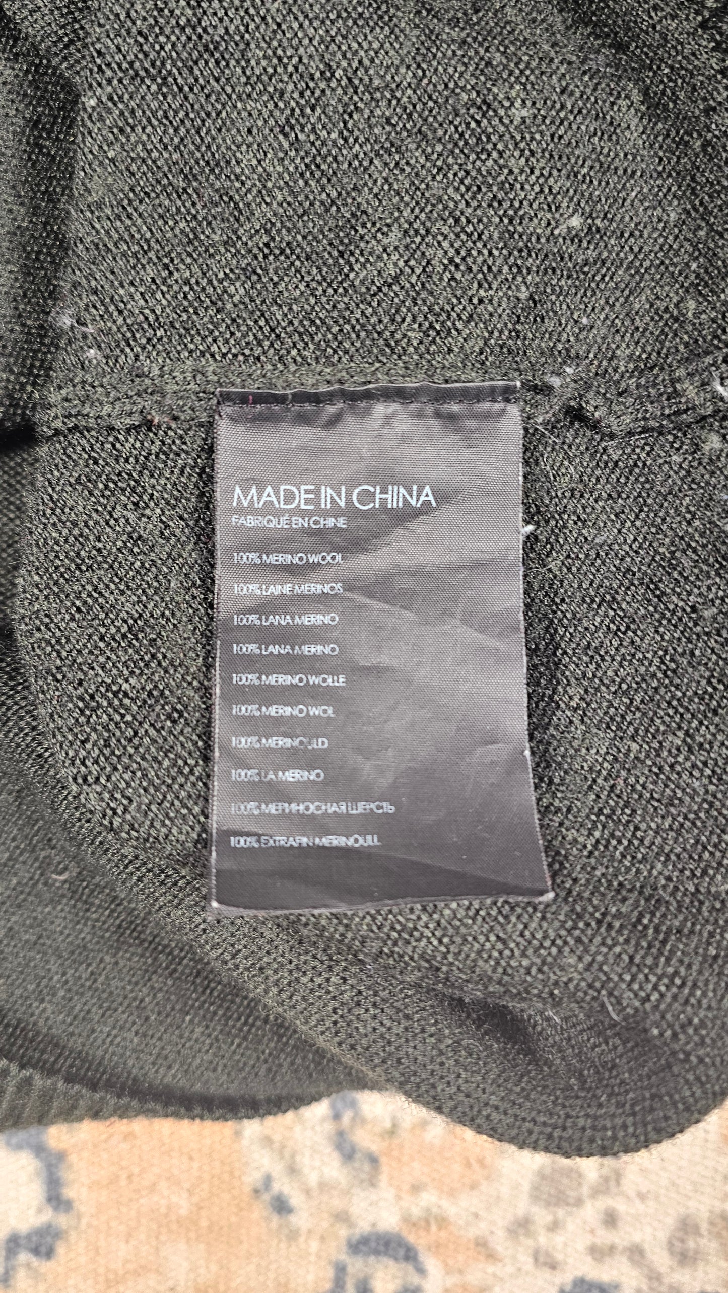 Club Monaco Merino Wool Crewneck - L