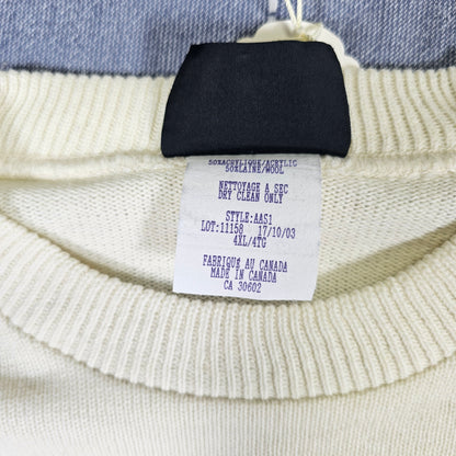 40's Football Sweater -4XL - Stall and Dean Repro -  25.5 x 28.5